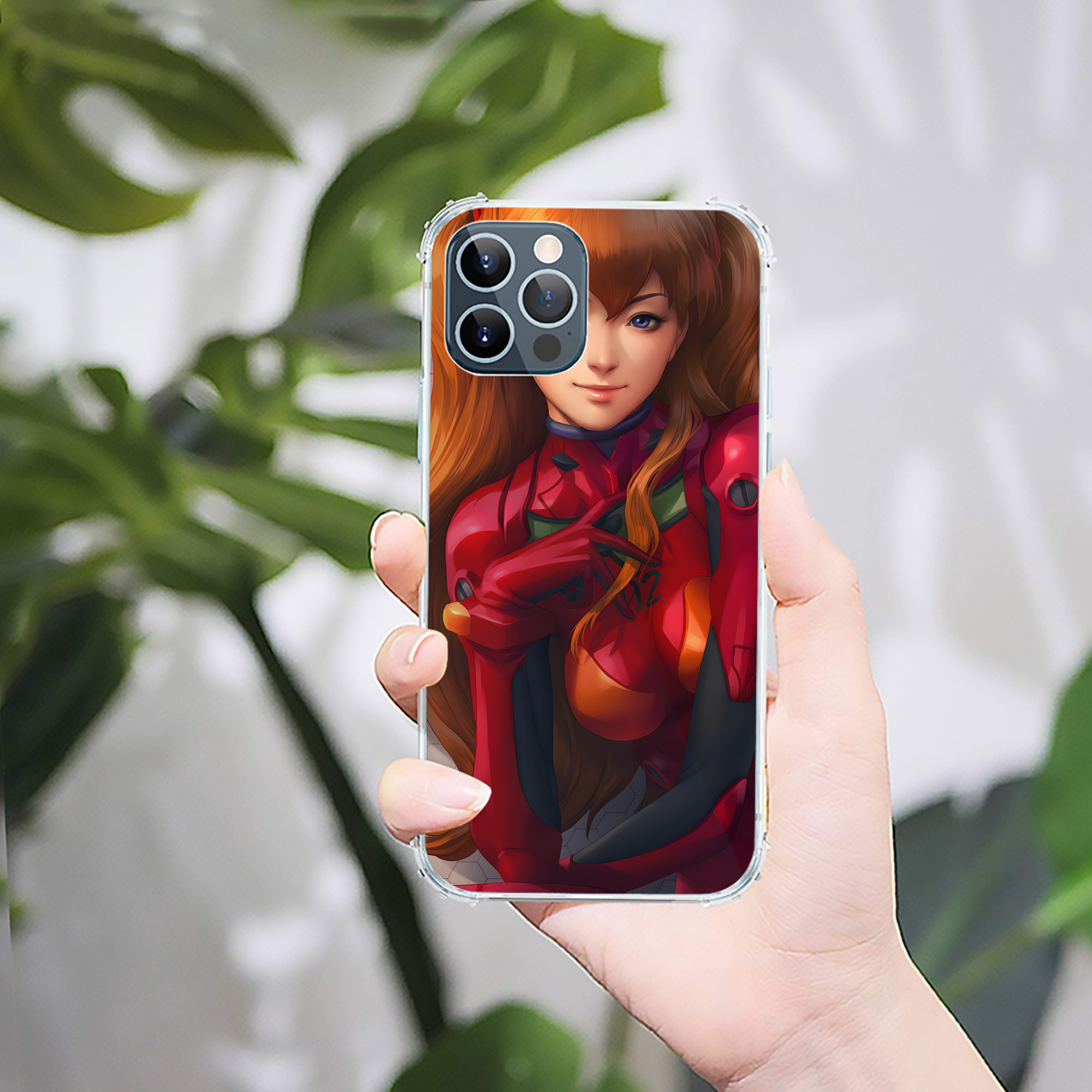 （画像用） EVA 新世紀エヴァンゲリオン 【iPhone 12シリーズ対応】透明スマホケース（クリアソフトケース）